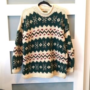 Wool Handmade Inca Sweater